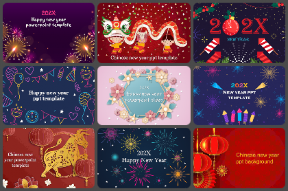New year Powerpoint Templates